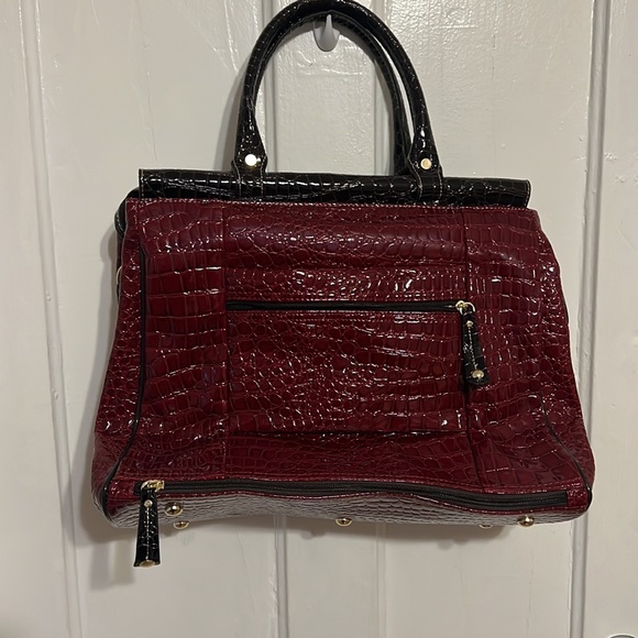 Crocodile print shoulder bag - Picture 5 of 7